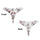 thumbnail image 3 of Balery Koi Fish Tangas de Algodón para Mujer con Estampado – Ropa Interior Sexy, Transpirable, G-string-Small, 3 of 6
