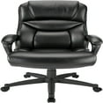 ® Fennington Bonded Leather HighBack Chair Black