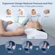 thumbnail image 4 of Almohada Cervical Almohadas de Espuma con Memoria - Almohada de Espuma con Memoria para el Alivio del Dolor de Cuello, Almohada Ortopédica de Cuello para Dormir de Lado Espalda y Estómago, 4 of 22