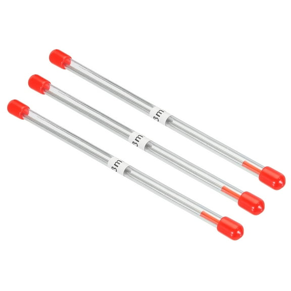 3Pcs 0.3mm Air Brush Needle Only Replacement Parts 13CM Length Stainless Steel for Air Brush Nozzle Art Craft Projects