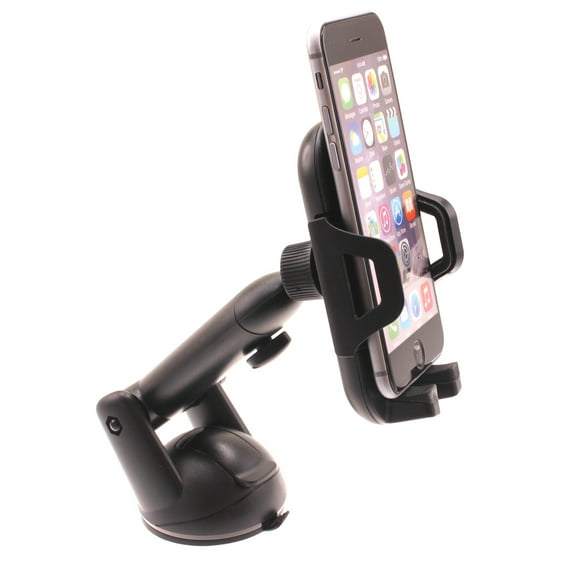 Dash Car Mount for Galaxy S21 FE 5G - Windshield Holder Telescopic Cradle Swivel Dock Compatible With Samsung Galaxy S21 FE 5G
