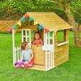thumbnail image 1 of TP Wooden Cubby House with Veranda, 1 of 7