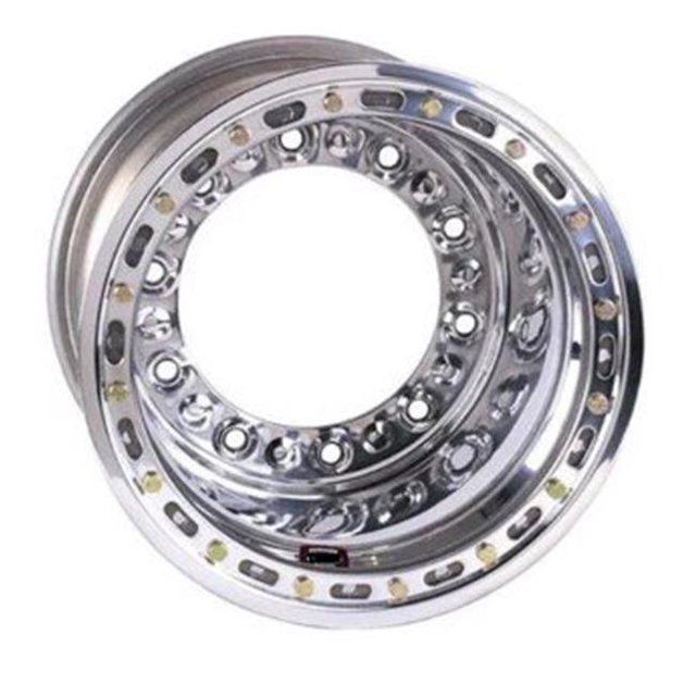 Weld Racing WEL735B-517B55-6 15 x 17 Po. 42 Spline 5 Po. Roue à Perles avec Couvercle