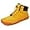 Yellow, variant on Barefoot Shoes Women Men Winter Minimalist Wide Toe Box Trail Padded Warm Casual Hiking Shoes Cotton Snow Boots Sneakers