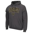 thumbnail image 2 of Men's Colosseum  Charcoal Vanderbilt Commodores Arch & Logo Pullover Hoodie, 2 of 3