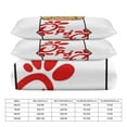 thumbnail image 2 of 3 Pcs Soft Bedding Set, Includes 1 Duvet Cover with Zipper And 2 Pillow Shams,Chick Fa La Twin(86"x70"), 2 of 8