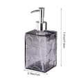 thumbnail image 3 of Glass Soap Dispenser Refillable Pump Bottle Leak Proof Smooth Dispensing Decorative Bathroom Accessory Countertop Organizer for Bathroom Kitchen Sink Home Use, 3 of 7