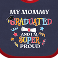 thumbnail image 4 of Inktastic My Mommy Graduated and I'm Super Proud Boys or Girls Baby Bib, 4 of 4