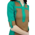 thumbnail image 2 of Phagun Kurta Kurti à Manches 3/4 en Rayonne pour Femmes, Tunique Décontractée d'Été, 2 of 7