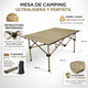 thumbnail image 4 of 4 Sillas Plegables De Camping Y Playa de Exterior Mesa 120cm azul, 4 of 9