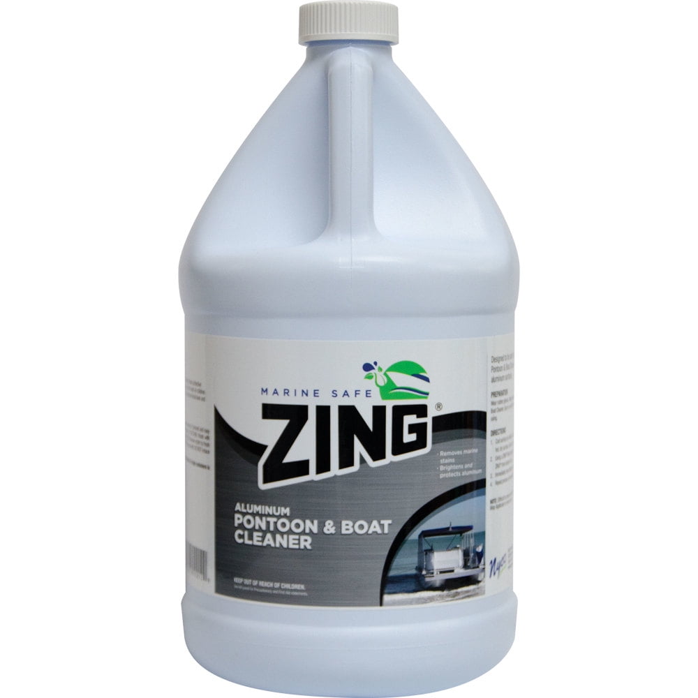 ZING 10122 MarineSafe Aluminum Pontoon and Boat Cleaner 1 Gallon