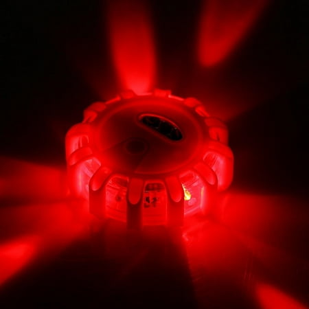 

LYUMO Outdoor Camping Lamp USB Camping Lamp Magnetic 15 LED Road Safety Emergency Flashing Warning Light for Car Truck Boat