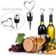 thumbnail image 4 of Juego de 4 tapones de vino, corchos de vino, tapones de champán, corchos de champán, tapones de acero inoxidable, tapones de vino Rojo Verde Cocina, Decoración y Otros, 4 of 5