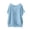 Sky Blue, variant on Cotton Linen Shirts for Women Summer 2026 Trendy Crewneck Short Sleeve Tops Casual Loose Fit Blouses by Yigetop Beige L