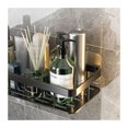 thumbnail image 4 of Estante de almacenamiento for inodoro, estante de almacenamiento Simple de doble capa, mostrador de cocina, estante de almacenamiento de Metal, estante de almacenamiento perforado for pared, 4 of 6