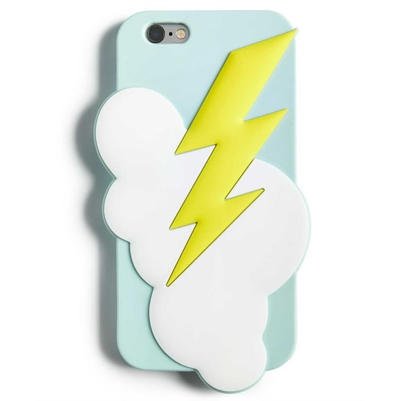 Twelve NYC Lightning Bolt Phone Case For Iphone 6/6S (Light Blue)
