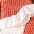 thumbnail image 5 of TOWED22 Toddler Newborn Baby Girl Clothing Set 2pcs Outfits Long Sleeve Graphic Top and Elastic Waist Joggers Clothes Soft Breathable(Red,2-3 Y), 5 of 6