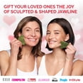 thumbnail image 7 of Plantifique Jade Gua Sha Facial Tool, Jawline Sculptor, Skin Massager & Gift Set, 7 of 7