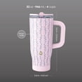 thumbnail image 5 of TAL 32oz Stainless Steel Skye Tumbler with Flip-Up Straw, Vine, 5 of 8