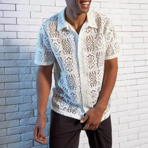 pstuiky Camisa de manga corta para hombre, Camiseta de ejercicio Splice Colorr para hombre, ajustada, de alta resiliencia, con cuello redondo y manga larga camisetas de hombre s