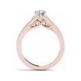 thumbnail image 3 of 1/2 Carat T.W. Diamond 14kt Rose Gold Classic Engagement Ring, 3 of 4