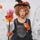 thumbnail image 2 of Decoraciones de Fiesta de Halloween Halloween Bruja Mago Lana Calabaza Bruja Fantasma Fiesta Decoración Accesorios Baile Halloween Niños Desafío Volar Casa Juego de Rol, 2 of 6