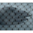 thumbnail image 4 of oneOone Viscose Chiffon Fabric Swirl & Check Ikat Print Sewing Fabric BTY 42 Inch Wide, 4 of 4