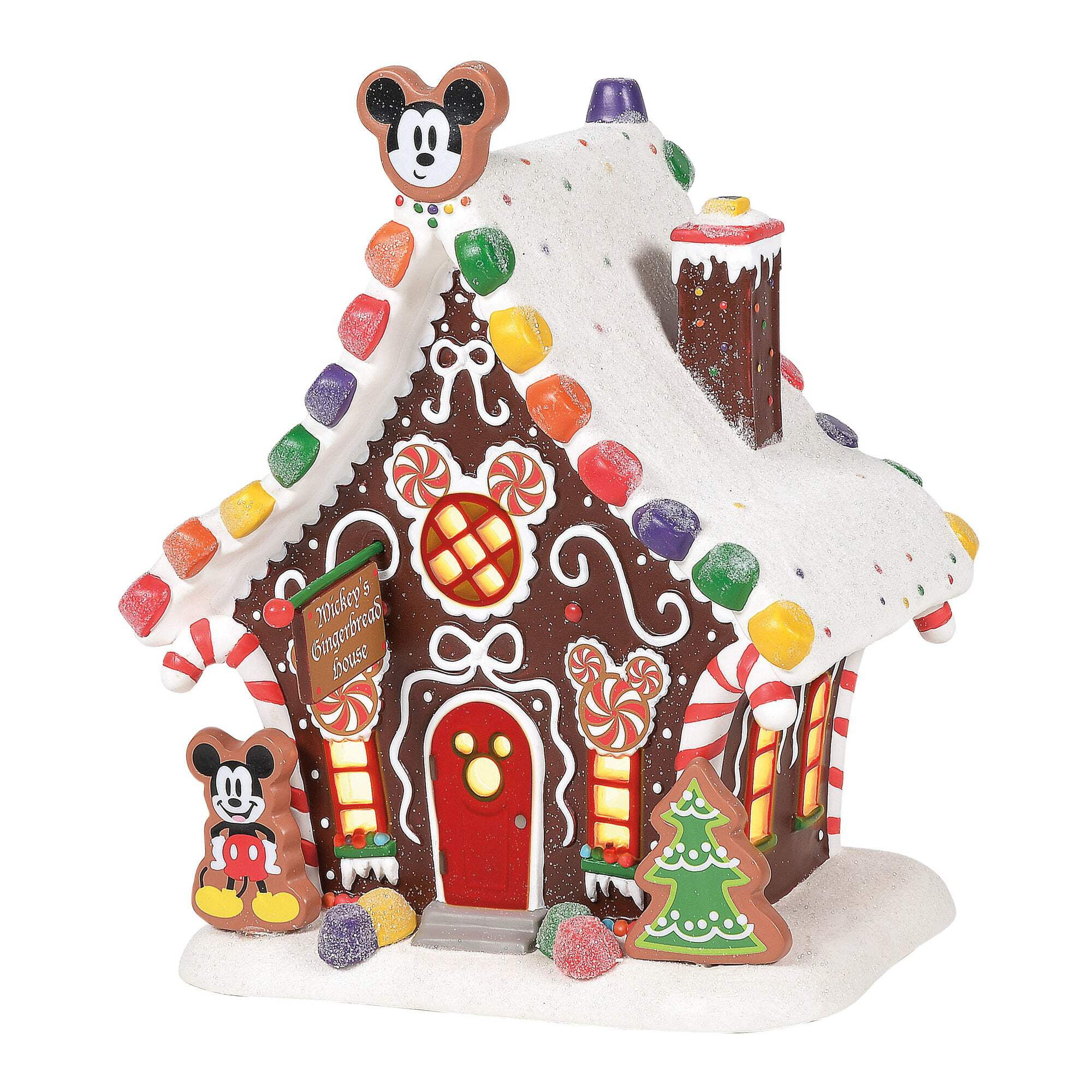 Disney Animated Christmas Holiday Village with Lights and Disney Animated Christmas Holiday Village with Lights and