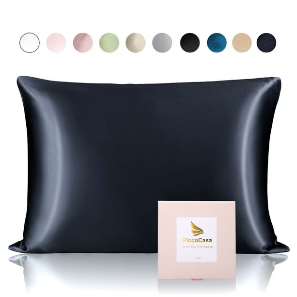 100 Pure Silk Pillowcase for Hair and Skin 25 Momme Breathable Pure