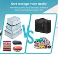 thumbnail image 7 of BIMZUC 8‑Piece Travel Organizer Set – 3 Size Storage Bags, Bra, Wash, Bundle, Shoe & Flat Pockets – Nylon Packing Cases for Suitcase, Gym, Beach, Backpacking, 7 of 7