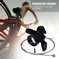 thumbnail image 2 of Palanca de bloqueo Interruptor de palanca de Control de cable de bloqueo de horquilla de suspensión de bicicleta MTB para manillar de 22 2mm JShteea El nuevo, 2 of 7