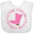 thumbnail image 3 of Inktastic Future Cowgirl Girls Girls Baby Bib, 3 of 4