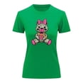 thumbnail image 3 of Playera Blusa De Osita Con Dolares Ropa De Mujer Juvenil Oso Dinero Color Verde Talla Mediana Marca Emil SaEs, 3 of 4