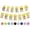 Gold, variant on 1st Birthday Photo Banner, Newborn to 12 Months Pink Glitter Milestone Garland for Girls First Birthday