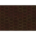 thumbnail image 1 of Ahgly Company Machine Washable Indoor Rectangle Transitional Black Brown Area Rugs, 2' x 5', 1 of 7