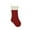 Wine, variant on WREESH Christmas Stockings Christmas Decorations Christmas Splicing Stocking Wool Pendant Christmas Decorations Gift Bag Socks Green