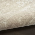 thumbnail image 4 of 8' X 10' Beige and Ivory Medallion Power Loom Distressed Area Rug, 4 of 10