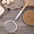 thumbnail image 5 of Fine Mesh Strainer Basket - Stainless Steel Colander with Handle - Flour Sifter for Baking - Kitchen Food Strainer, Fruit, Tea, Rice, Spaghetti, Pasta Strainer, 5 of 5