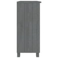 thumbnail image 2 of vidaXL Sideboard HAMAR Dark Grey 85x35x80 cm Solid Wood Pine, 2 of 4