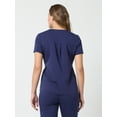 thumbnail image 6 of Scrubstar Ultimate Women’s Antimicrobial Welt Pocket V-Neck Scrub Top, Sizes XS–3XL, 6 of 9