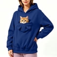 thumbnail image 5 of UOCUFY Pet Pouch Hoodie for Women Cat Dog Carrier Hoodies Carrying Pet Pocke Blue,Size XL, 5 of 6