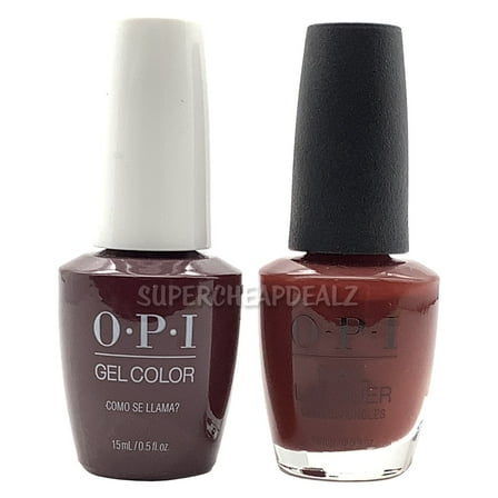 OPI Nail Polish & GelColor Gel Nail Polish Duo Set 0.5 oz - P40 - COMO SE LLAMA?