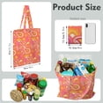 thumbnail image 2 of Colorful Vintage Paisley Pattern Reusable Tote Bag - Spacious Eco-Friendly Grocery Bag, 2 of 6