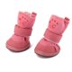 thumbnail image 2 of Lovely Warm Dog  de goma Invierno Botas Rosa 3 # Gloria Botas cálidas, 2 of 8