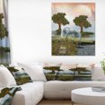 thumbnail image 1 of Cheval Blanc et Arbres Verts, 1 of 3