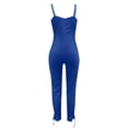 thumbnail image 2 of B91xZ Combinaison Décontractée Ample pour Femmes, Bleu, TG, 2 of 5