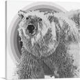 thumbnail image 1 of ARTCANVAS Polar Bear Modern Art Home decor Canvas Art Print - Size: 18" x 18" (0.75" Deep), 1 of 9