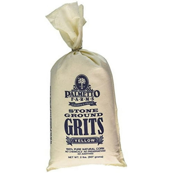 Palmetto Farms All Natural Stone Ground Yellow Grits 32 oz