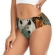 thumbnail image 2 of Fotbe Abstract Dalmatian Art Calzones Estampados para Mujer – Ropa Interior de Algodón, Cómoda, Suave y Elástica-3X-Large, 2 of 6