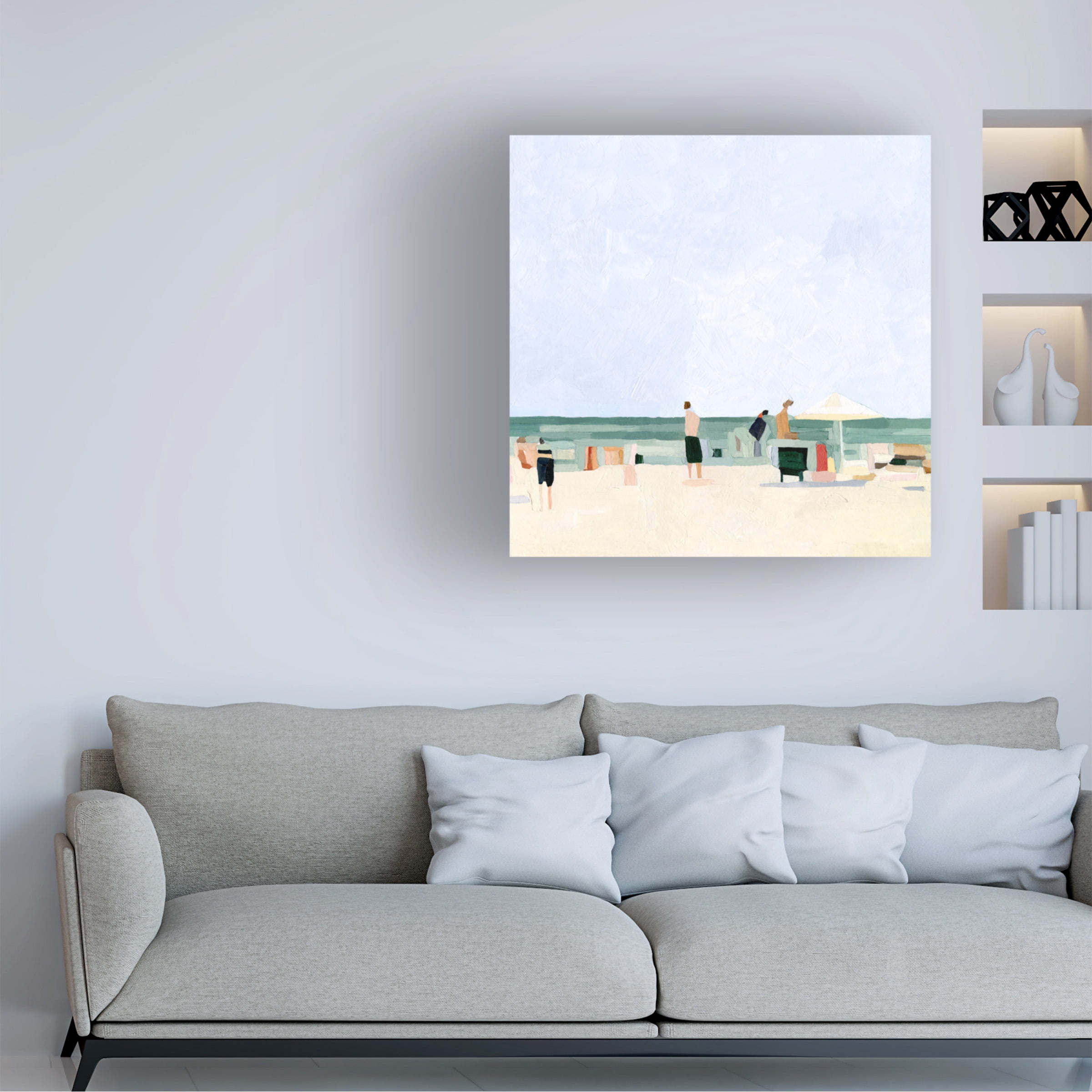 Emma Scarvey 'Family Vacation I' Canvas Art